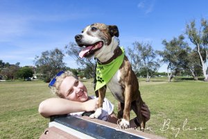 Alexandra Park Off-leash area Tootz with Carmen Amos Albury